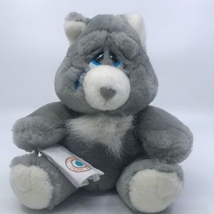 VTG Ganz Pizzazz 1988 Tender Tear Drops Bear Plush Stuffed Animal